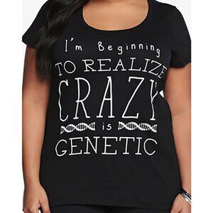 Torrid Orphan Black Collection Crazy Is Genetic Scoop Neck Tee